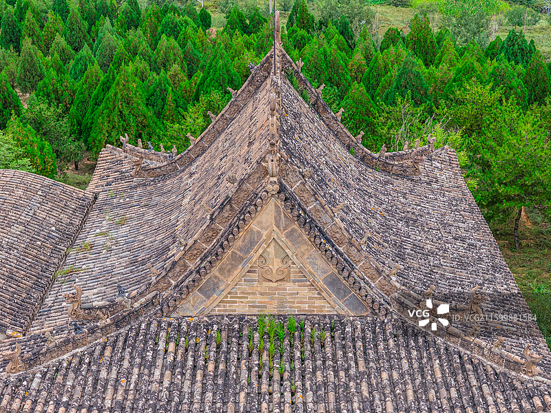 陕西 榆林 府谷县 七星庙图片素材