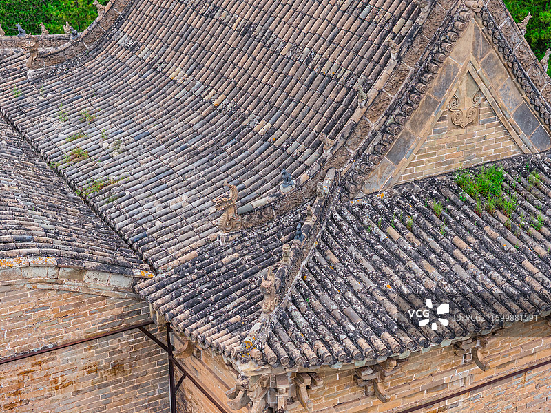 陕西 榆林 府谷县 七星庙图片素材