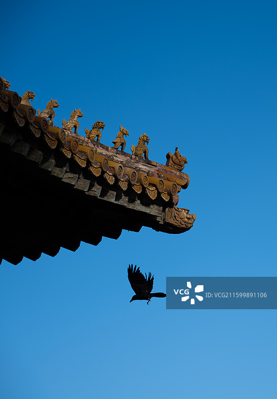 古代建筑故宫角楼图片素材