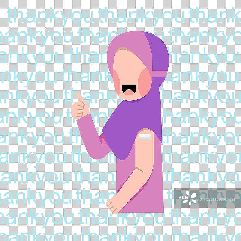 孩子接种疫苗图片素材