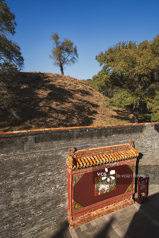 辽宁沈阳东陵公园清福陵宝顶图片素材
