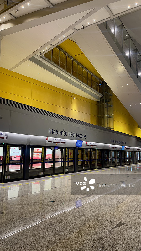 浦东机场捷运系统图片素材
