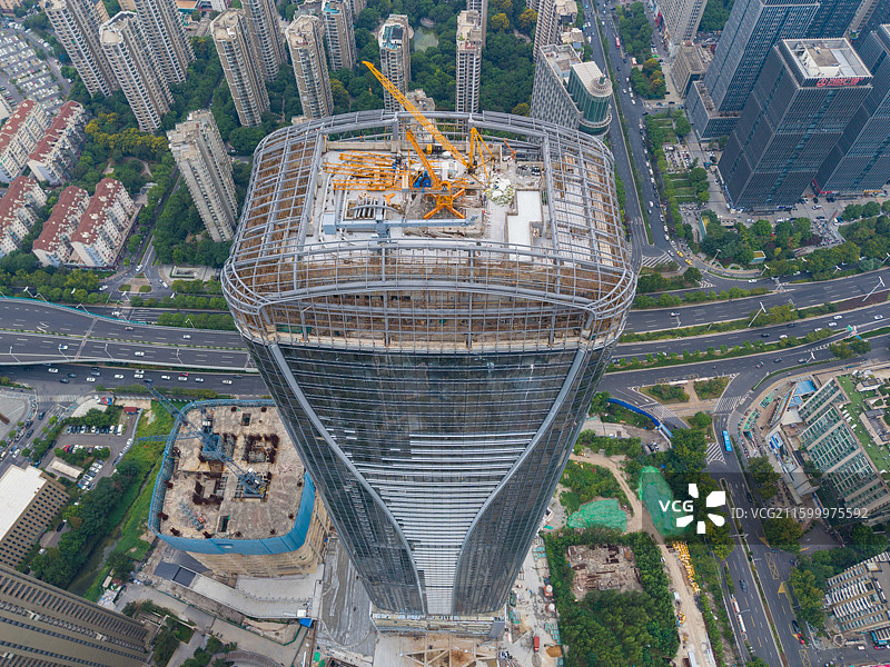 南京，世茂天誉，市中心88亿烂尾楼！图片素材