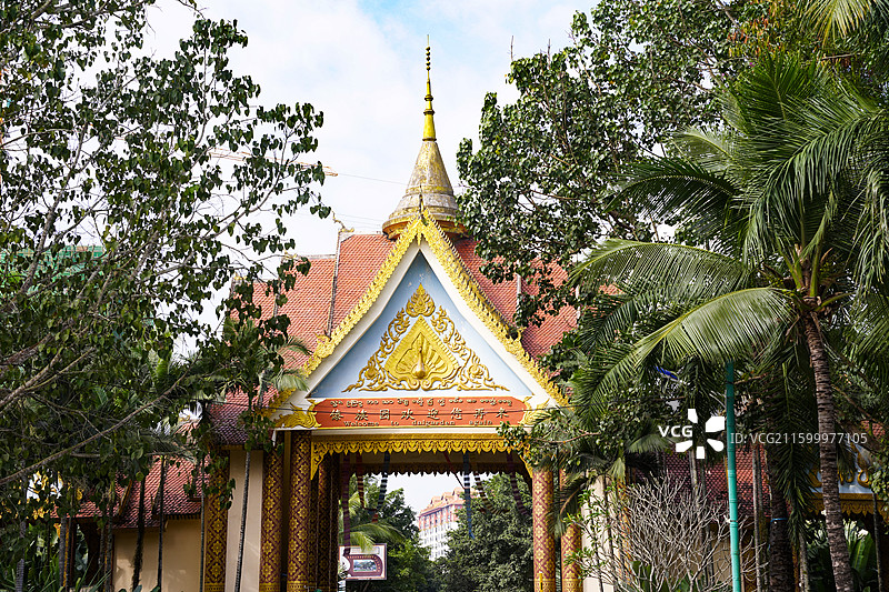 西双版纳傣族园图片素材