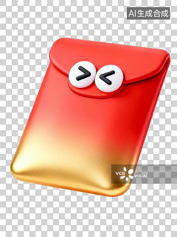 【AI数字艺术】3D卡通表情红包图片素材