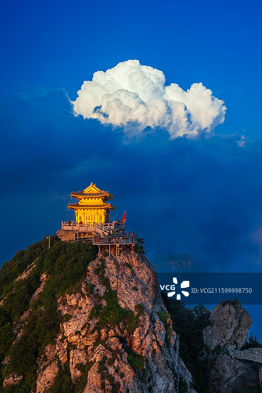 河南 洛阳 栾川 老君山图片素材