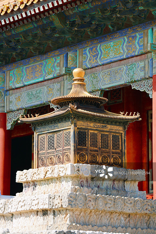 故宫最小宫殿江山社稷金殿图片素材