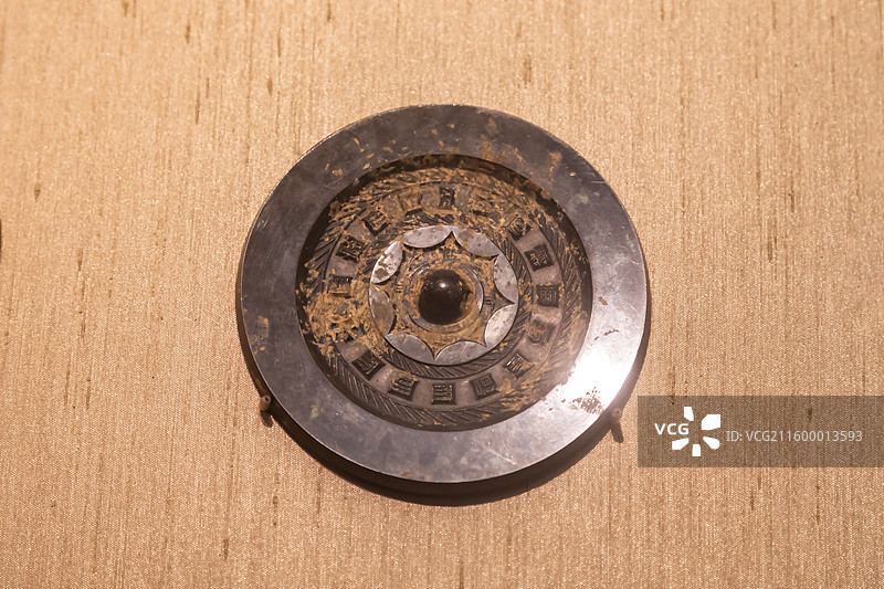 东汉-昭明铜镜 龙游县博物馆图片素材