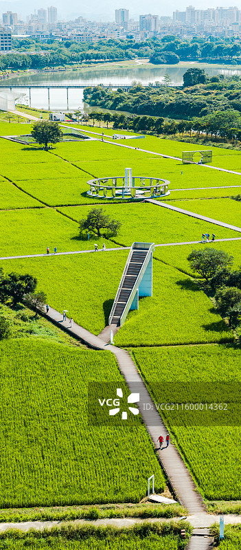 中国广东省广州市从化艾米稻香小镇图片素材