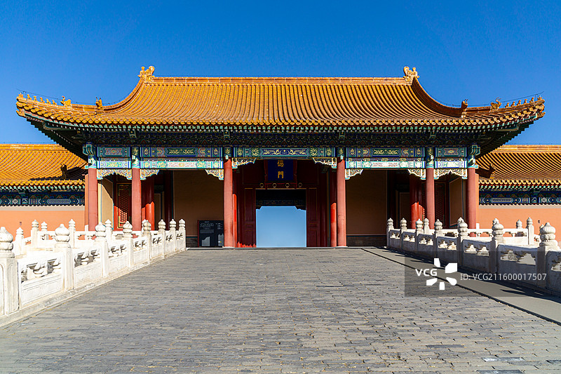 故宫昭德门图片素材