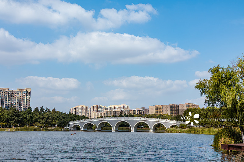 南京仙林湖公园图片素材
