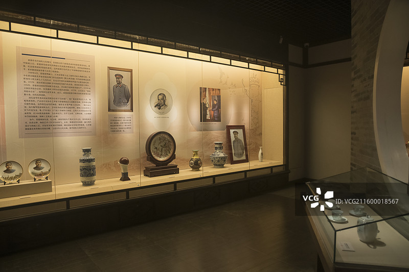 东莞可园博物馆室内展览区图片素材