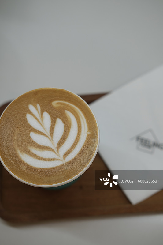 咖啡拉花图片素材