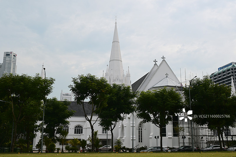 新加坡圣安德烈教堂图片素材