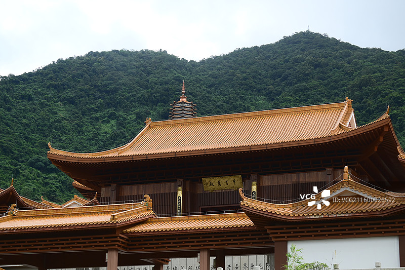 深圳仙湖植物园 弘法寺图片素材