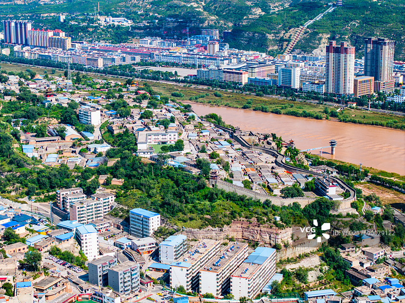 陕西 榆林 府谷县 府州古城图片素材