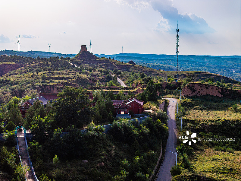 明长城大柏油堡遗址·庙群 陕西榆林图片素材