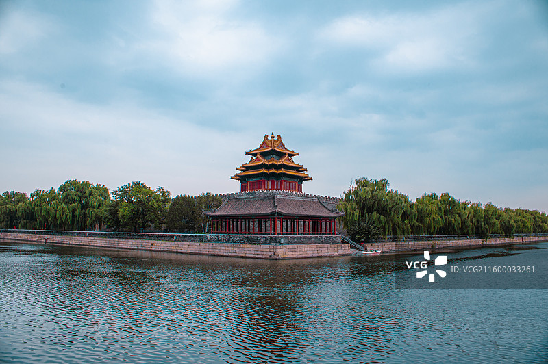 故宫博物馆西南角图片素材