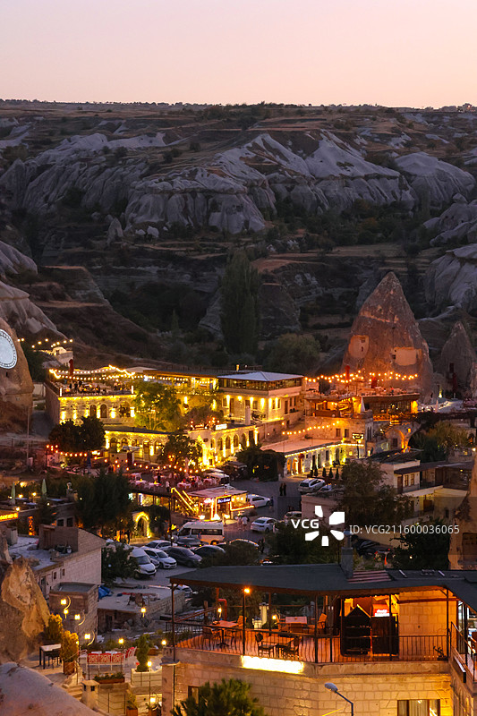 土耳其格梅雷小镇图片素材