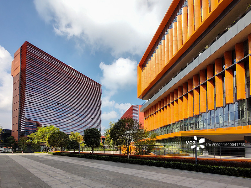 成都东部新区西部金融创新中心图片素材