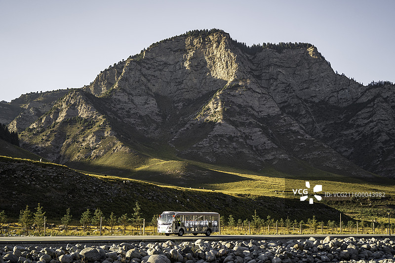 冰沟河风光图片素材