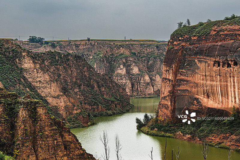 中国陕西榆林靖边波浪谷自然风光图片素材
