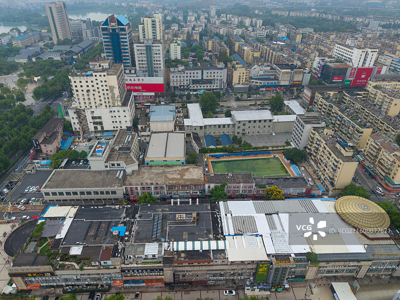 马鞍山，千禧年梦核废弃商场！图片素材
