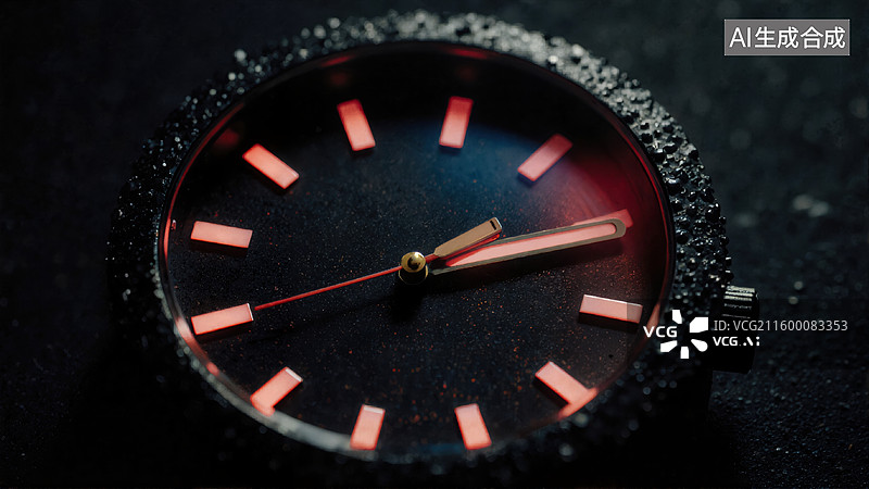 【AI数字艺术】时间之眼图片素材