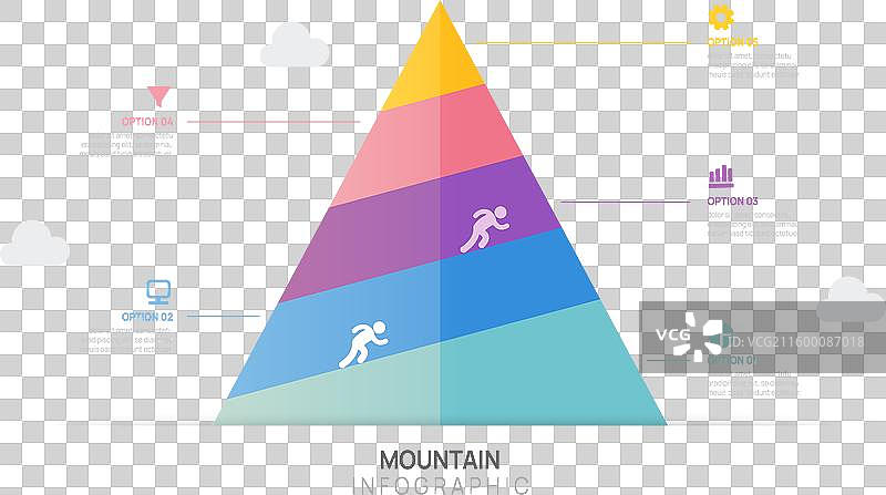 信息图表商业增长设计模板图片素材