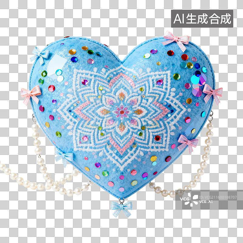 【AI数字艺术】爱心图片素材