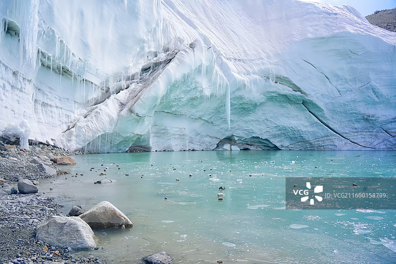 慕士塔格冰川公园图片素材