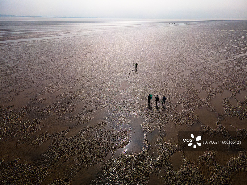 钱塘江全流域拍摄项目-杭州段-大江东二十工段图片素材