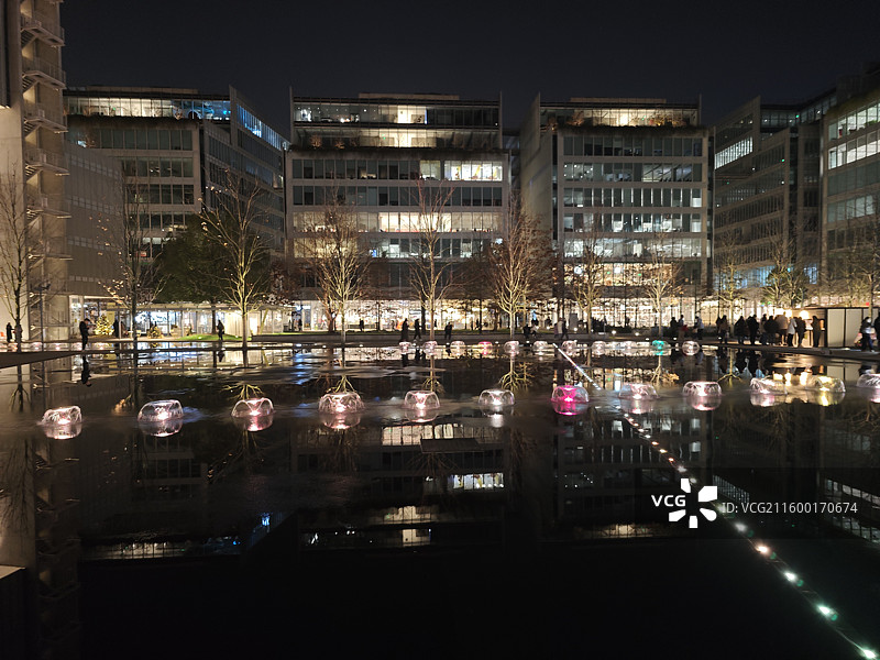 杭州天目里商业街区非标商业文创街区文艺街区图片素材