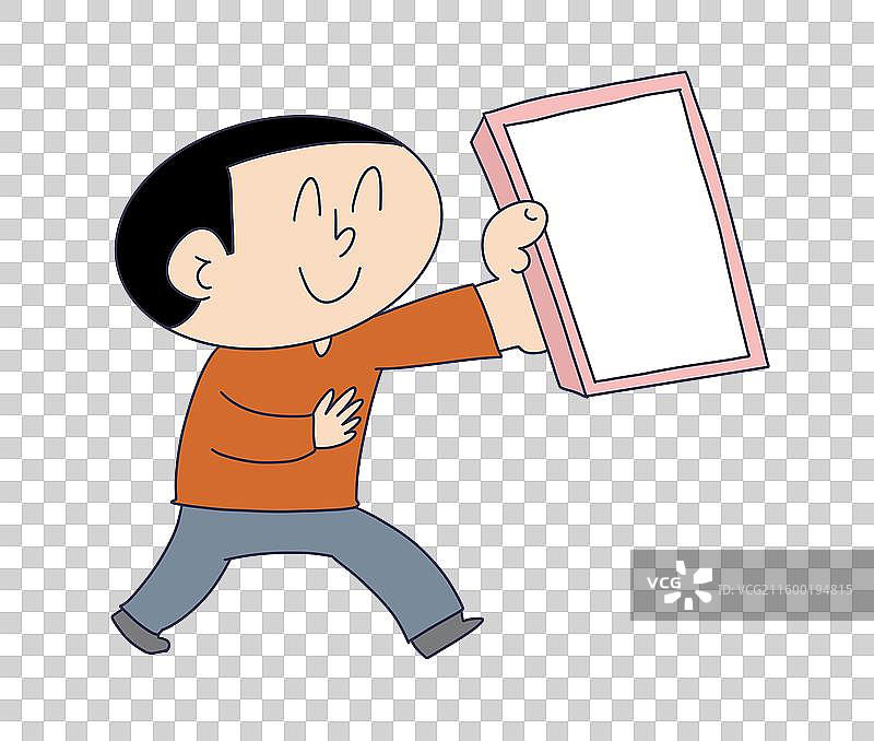 手拿手机的人物图片素材