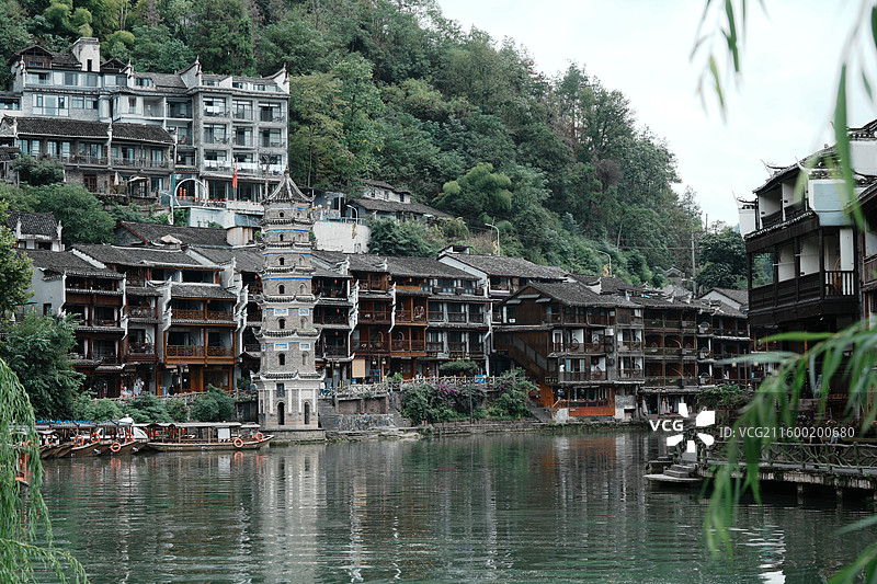 湖南，凤凰古城图片素材