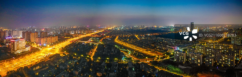 长春市 南关区 友谊公园 美术馆 航拍 地标图片素材