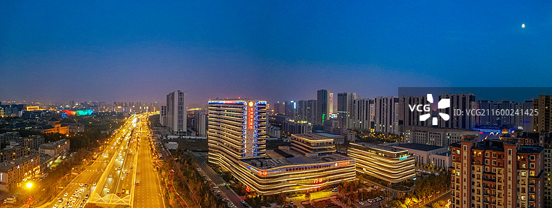 长春市 南关区 友谊公园 美术馆 航拍 地标图片素材