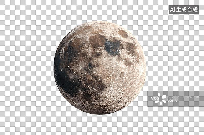 【AI数字艺术】月球免扣素材图片素材