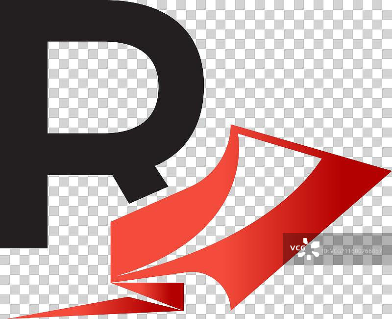 字母r的logo模板，多彩的字母r图片素材