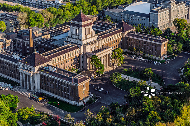 中国长春伪满洲国国务院旧址图片素材