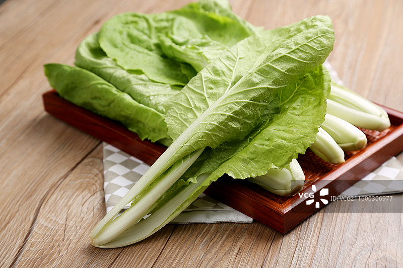 新鲜嫩绿的小白菜图片素材