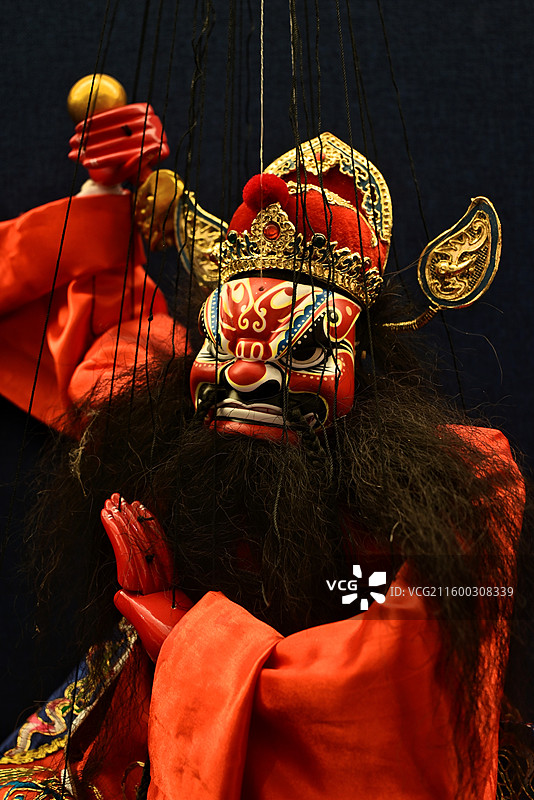 泉州 非遗 提线木偶 牵线木偶 木偶 掌中木偶 布袋戏 佳礼戏 钟馗图片素材