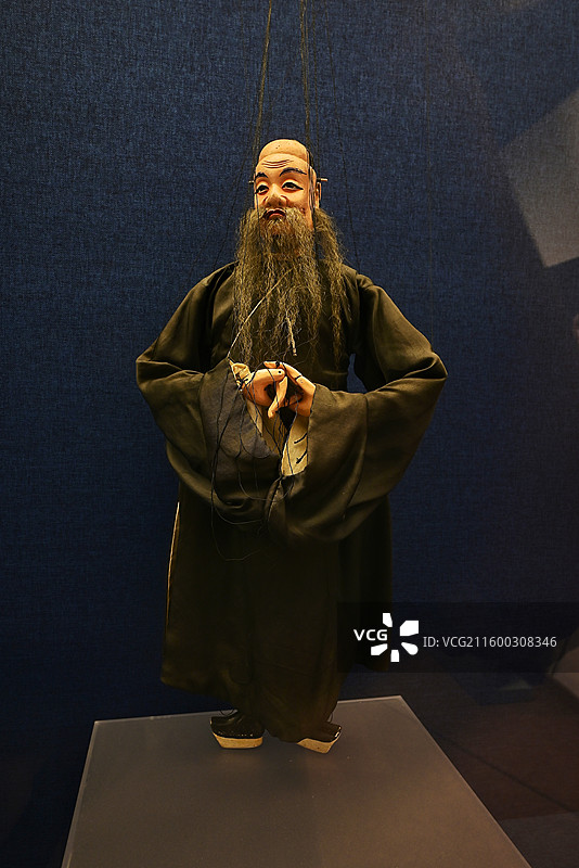 泉州 非遗 提线木偶 牵线木偶 木偶 和尚 道士 布袋戏 佳礼戏图片素材