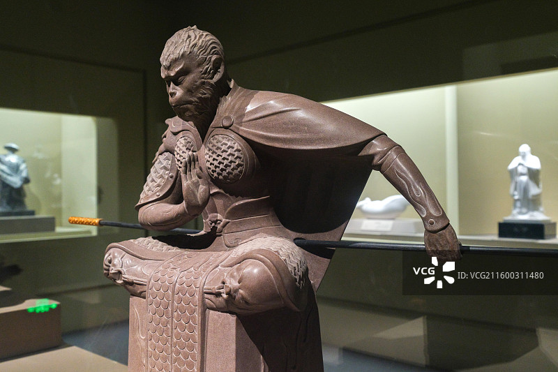 中国国家博物馆“惠世天工-河北曲阳石雕艺术展”图片素材