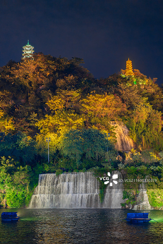 柳州夜景图片素材
