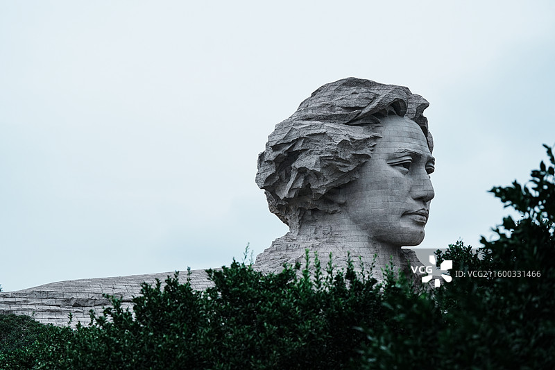 湖南长沙，橘子洲头，长沙橘子洲图片素材