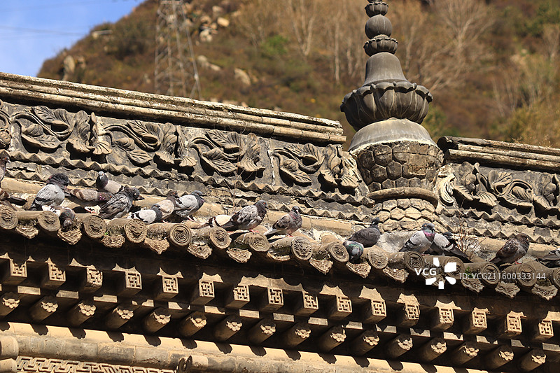 忻州五台山佛教普化寺图片素材