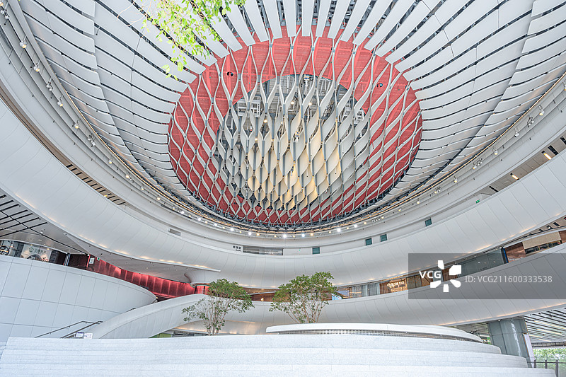 香港戏曲中心内部走廊图片素材