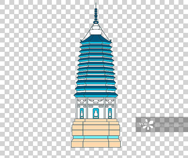 沈阳白塔图片素材