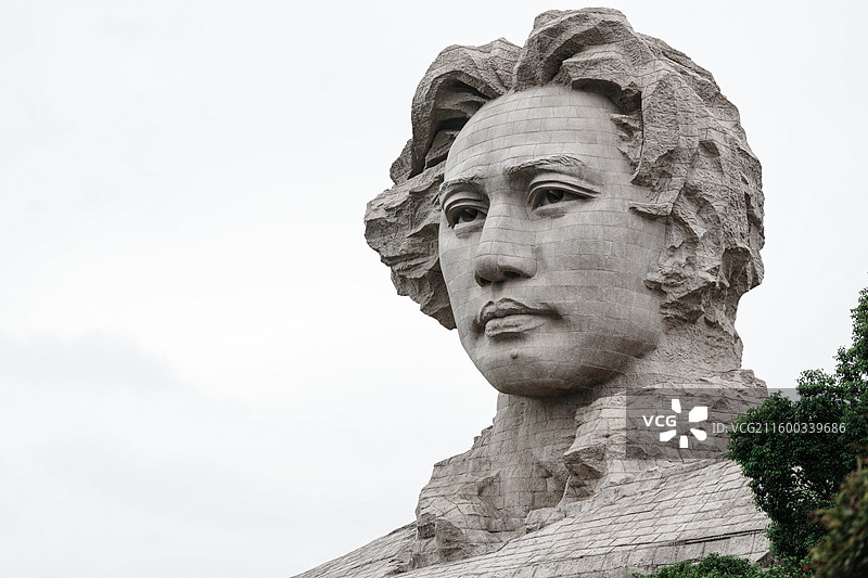 湖南长沙，橘子洲头，长沙橘子洲图片素材